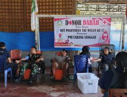 SATGAS PAMTAS YONARMED LAKSANAKAN DONOR DARAH