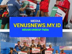 Mengelar Turnamen Badminton Polres Dalam Rangka Hari Bhayangkara ke-78