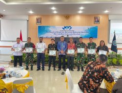 Personel Satgas Yonif 122/TS Dapatkan Penghargaan