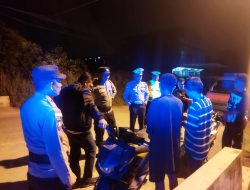 Memberantas Aksi Balap liar 4 unit sepeda motor Diamankan