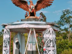 Wujud Rasa Memiliki kerjasama dalam perawatan tugu Indonesia-Malaysia