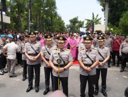 KOMJEN POL AGUNG SETYA IMAM EFFENDI PAMITAN MENINGGALKAN POLDA SUMUT