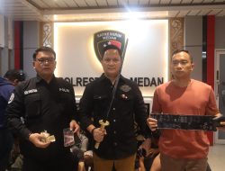 Polrestabes Medan Grebek Markas Geng Motor