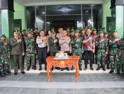 Jajaran Polresta Deli Serdang Berikan Surprise Di HUT TNI Ke -79
