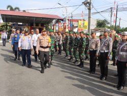 Kapolresta Deli Serdang Pimpin Apel Gelar Pasukan Ops Zebra Toba 2024