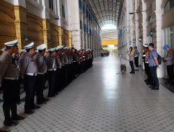 Polresta Deli Serdang Laksanakan Apel Kesiapan Pengamanan Kunjungan Presiden RI