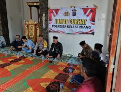 Lewat Jumat Curhat, Polresta Deli Serdang Berikan Respon Terhadap Keluhan Masyarakat