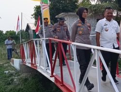 Kapolresta Deli Serdang Resmikan Jembatan Merah Putih, Perkuat Akses dan Mobilitas Warga Desa Pardamean dan Wonosari